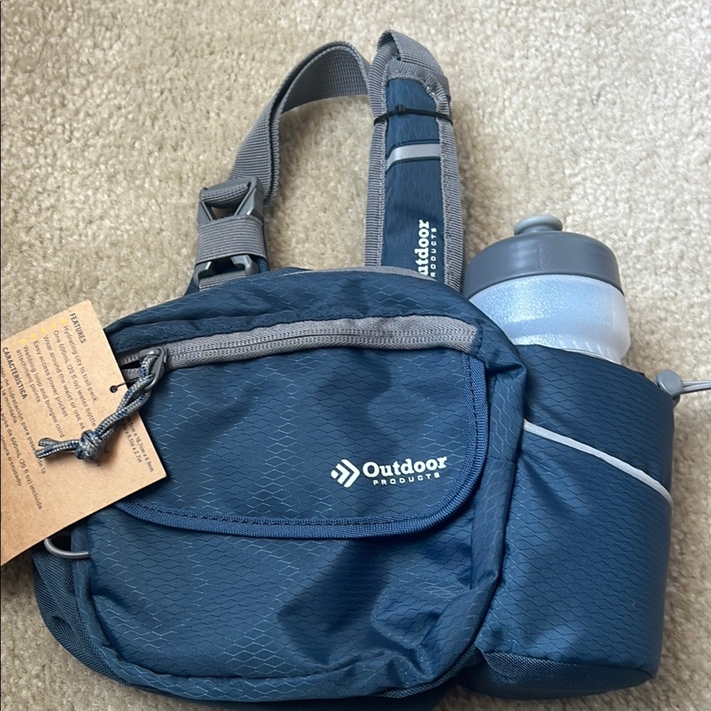 Blue Crossbody Bag